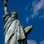 Status de la Liberté à Paris.