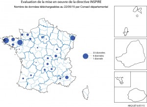 Carte des données téléchargeables par Conseil départemental au 220515